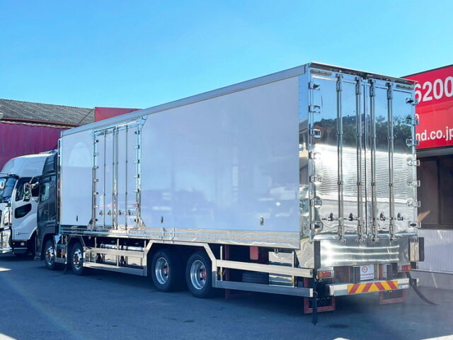 【972】H28　クオン　ハイルーフ　冷凍バン　両サイド観音　ジョロ4キーストン　サブエンジン　410馬力