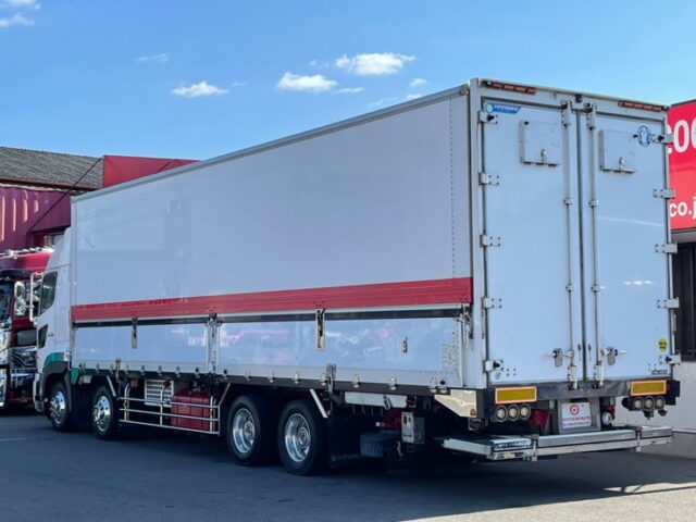 【988】H20　プロフィア　ハイルーフ　冷凍ウィング　総輪エアサス　格納ゲート付