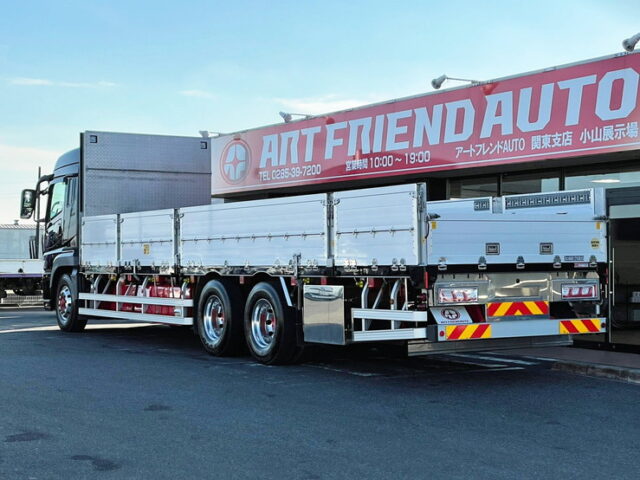 【950】H29　スーパーグレート　ハイルーフ　平ボディアルミブロック　総輪エアサス