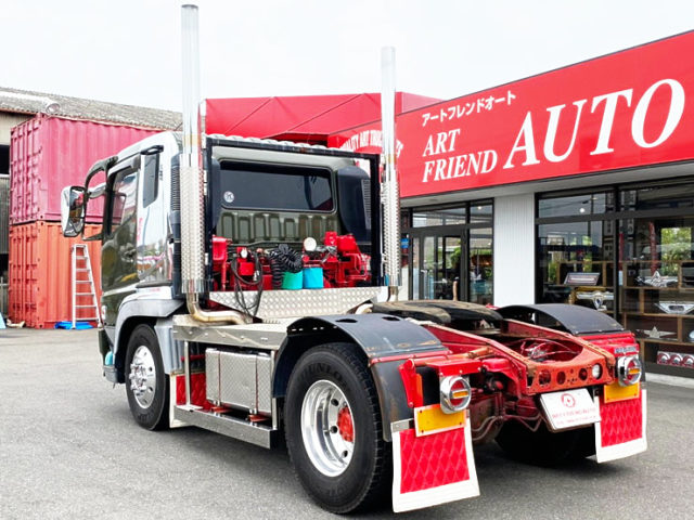 【639】ふそう　スーパーグレート　ヘッド　V8　480馬力　ツインターボ