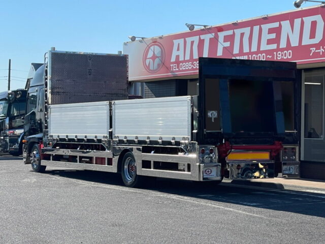 【915】H23　レンジャー　ハイルーフ　平ボデー　6900ボデー　標準幅　床鉄