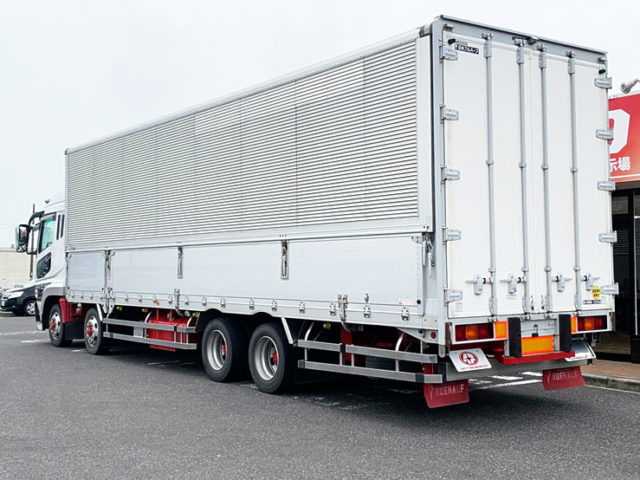 【654】ふそう　スーパーグレート　ウィング　4軸　ハイルーフ　7速　現状販売車輛