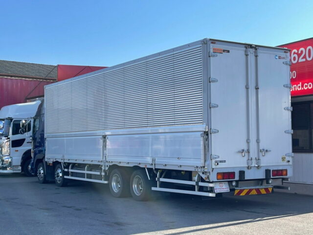 【1043】H28　日野　プロフィア　ハイルーフ　ウィング　プロシフト　木床　380馬力