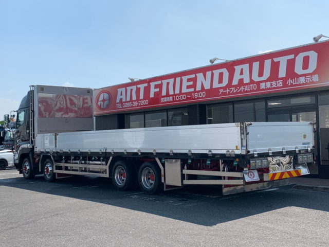 【669】H25　グラプロ　平ボディ　アルミブロック　後輪エアサス　7速　410馬力