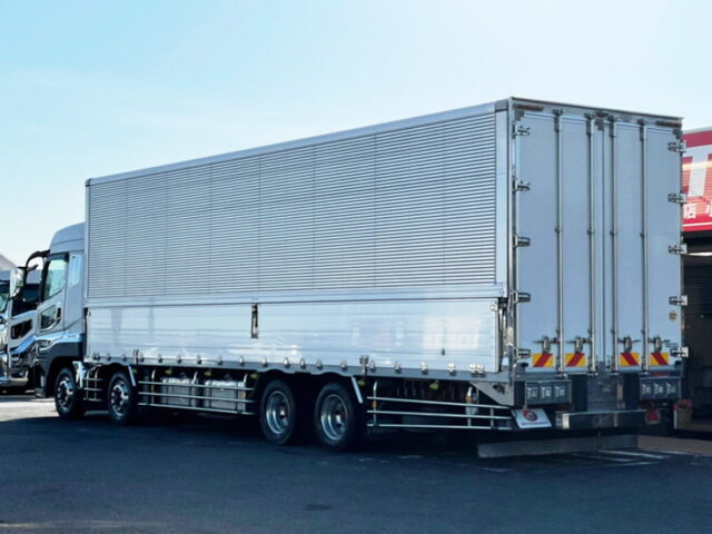 【1073】H28　スーパーグレート　ハイルーフ　ウィング　7速MT　後輪エアサス　パレットローラー