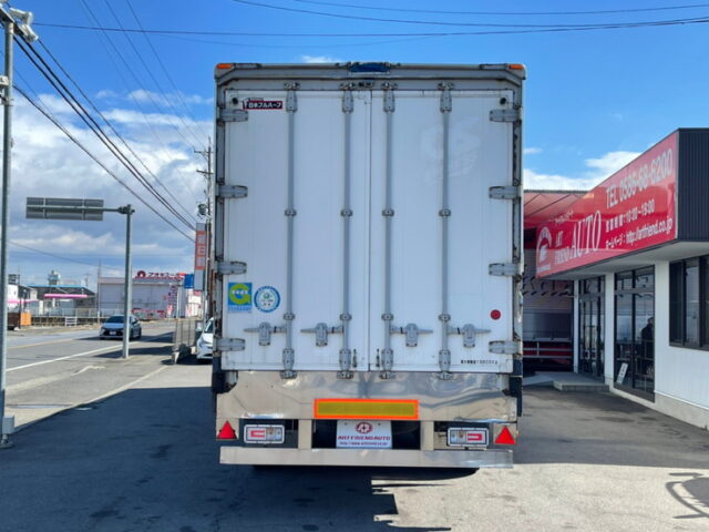 【1097】H21　日本フルハーフ　ウィングトレーラー　エアサス　リフトアクスル付　箱内長12M65㎝