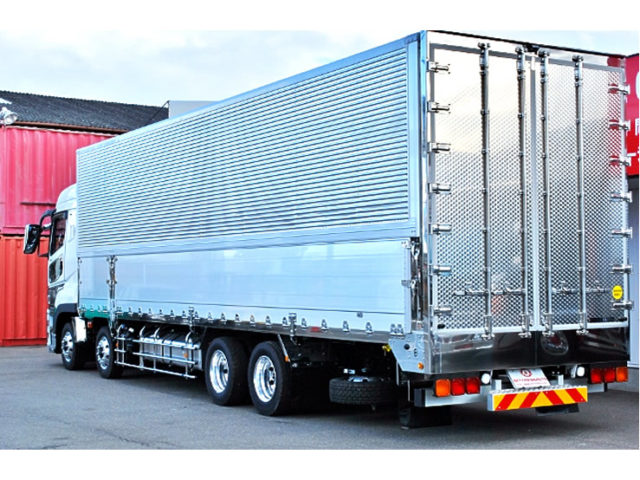 【690】新車　スーパーグレート　低床アルミウイング　造りボディ