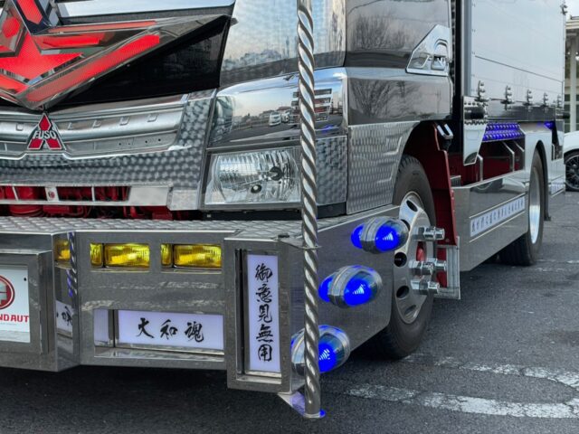 【1126】H26　ブルーテックキャンター　平ボデーアルミブロック　架装多数　アルミホイール　標準幅　10尺長