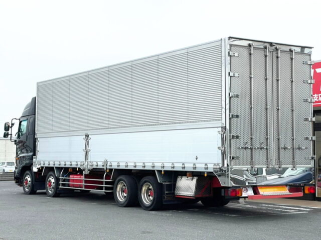 【1134】H24　プロフィア　ハイルーフ　ウィング　7速　総輪エアサス　リア門口ステンレス　山田ボデー