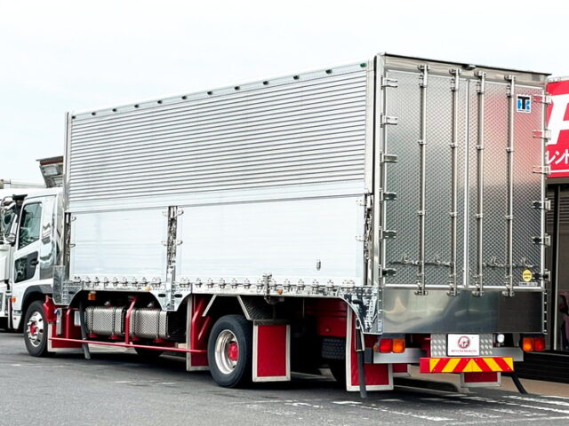 【1147】H27　コンドル　冷凍ウィング　造りボディ　増トン　アルミシマ床