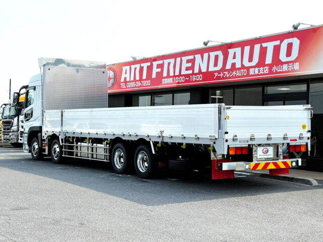 【1173】R3　17スーパーグレート　プレミアムライン　ハイルーフ　平ボデーアルミB　エアサス　未使用車