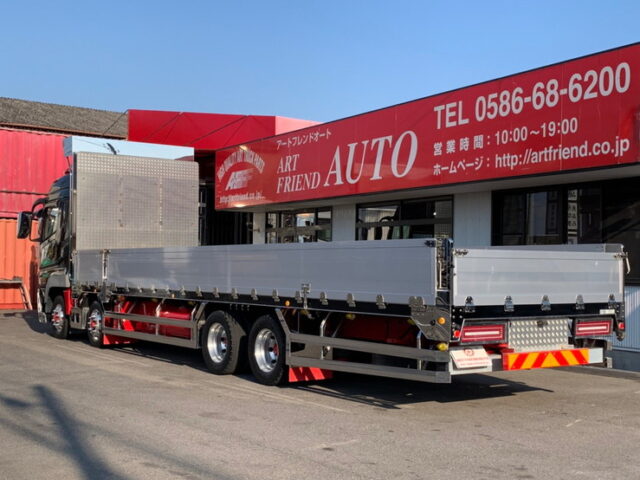 【1174】H24　スーパーグレート　ハイルーフ　平ボデーアルミB　エアサス　