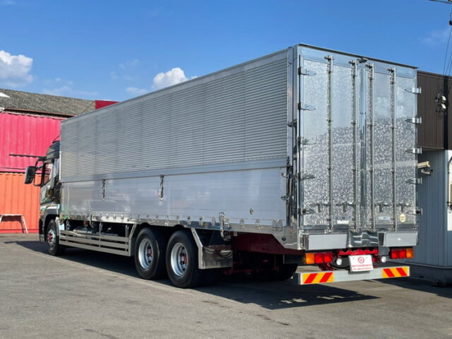 【1094】H30　スーパーグレート　ハイルーフ　ウィング　シャーシ新品　90アオリ　山田ボデー