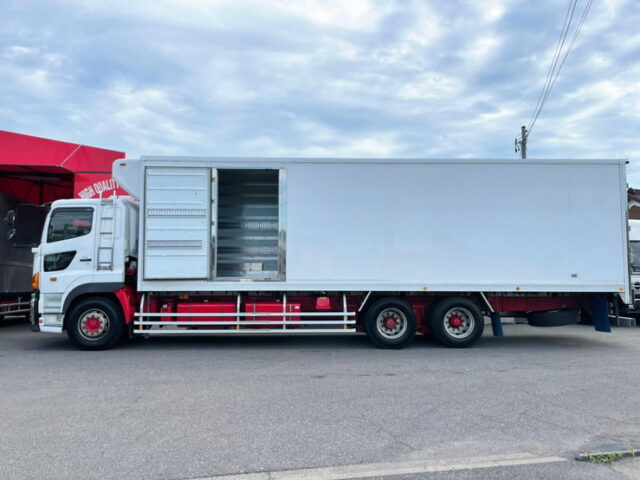 【1248】H23　プロフィア　冷凍バン　サブエンジン　2エバ　総輪エアサス　左横扉