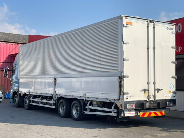 【1217】H29　17プロフィア　ハイルーフ　ウィング　リア門口ステンレス　木床　380馬力