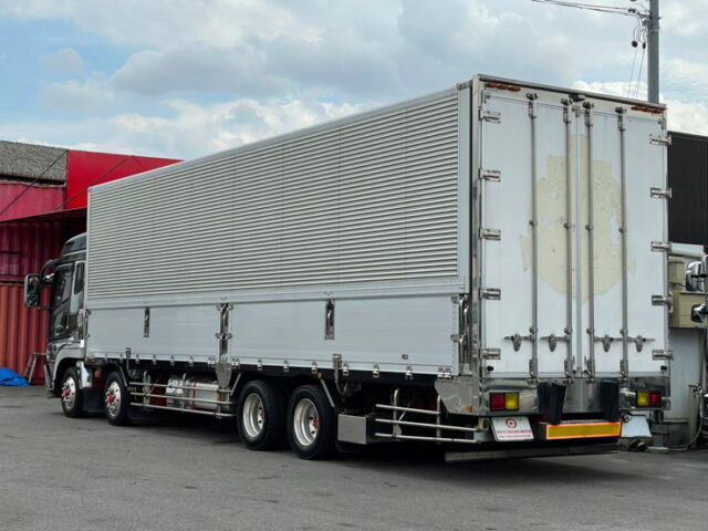 【1238】H22　スーパーグレート　ハイルーフ　冷凍ウィング　7速　国産エンジン　木床