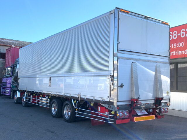 【1292】H21 スーパーグレート ハイルーフ ハイキャブ ウィング 跳上ゲート付 国産エンジン