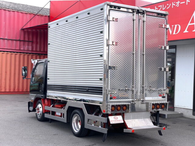 【1355】H14　キャンター　アルミバン　造りボディ　10尺　標準幅　140馬力　生エンジン