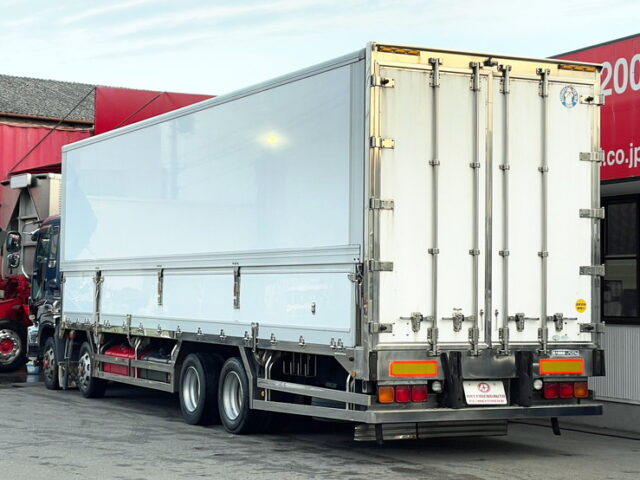 【1327】H22 ギガ 冷凍ウィング スムーサー 床アルミシマ 低温設定 380馬力