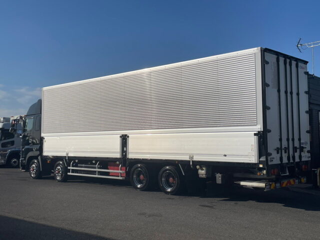 【1328】H24　プロフィア　ハイルーフ　ウィング　格納ゲート　7速MT　メッキホイール