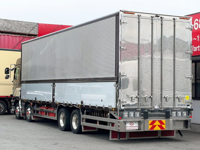 【1427】H31　ギガ　ハイルーフ　ウィング　架装多数　リア門口ステンレス　7速MT　380馬力