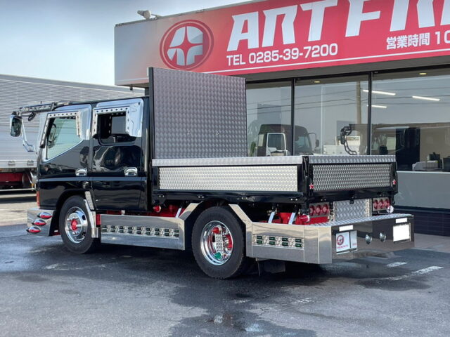 【1446】 H15 キャンター　Wキャブ　平ボデー　架装多数