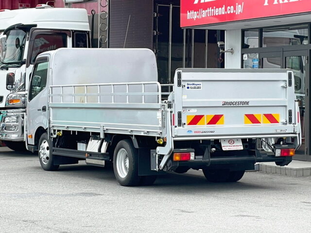 【1440】H28　デュトロ　平ボデー　ワイドロング　パワーゲート付　ハイグレード　180馬力