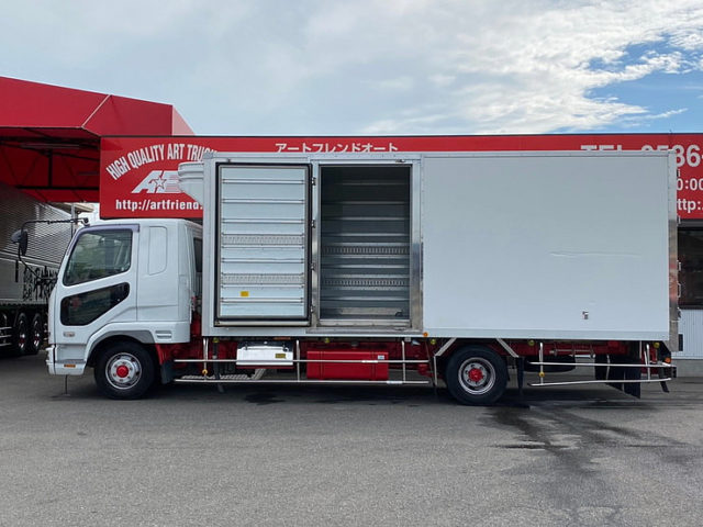 【621】H20　ファイター　エアサス　冷凍バン　横扉