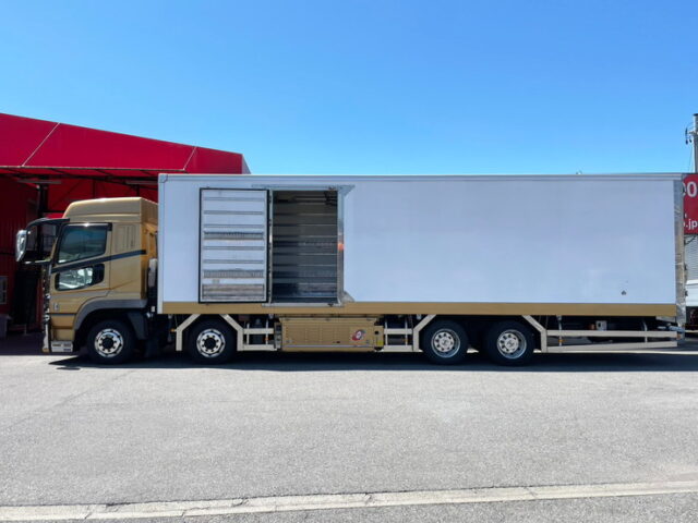 【1468】H28　スーパーグレート　ハイルーフ　冷凍バン　サブエンジン　格納ゲート　レール移動式間仕切り