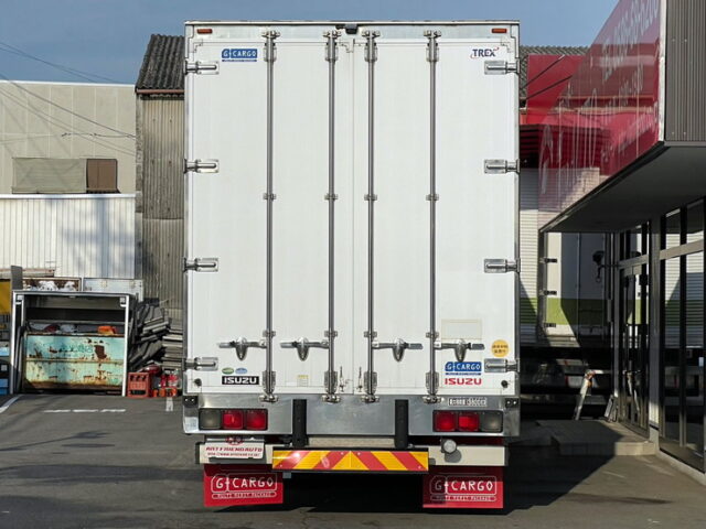 【1480】H27　ギガ　ハイルーフ　ウィング　木床　7速MT　380馬力　リア門口ステンレス