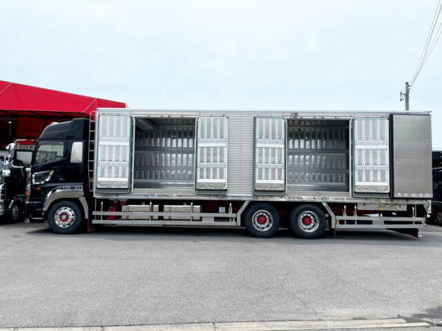 【1481】H28　プロフィア　ハイルーフ　冷凍バン　サブエンジン　ジョロ4キーストン　観音同時開放可能