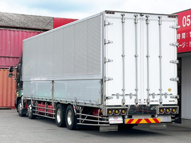 【1449】H28　プロフィア　ハイルーフ　ウィング　山田ボデー　アルミホイール　13.3トン積載