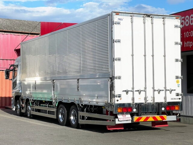 【1465】R2　17スーパーグレート　ハイルーフ　ウィング　アートフレンド新品架装(サイドバンパーフェンダー)