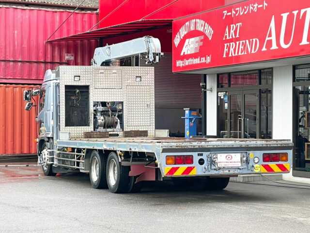 レンジャープロ　増トン　ハイジャッキセルフ　4段クレーン　ウィンチ/あゆみ板付　荷台長6500