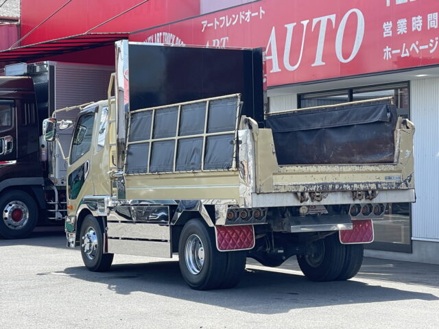 ふそう　ファイター　ダンプ　架装多数　メッキホイール　6発ターボ　240馬力