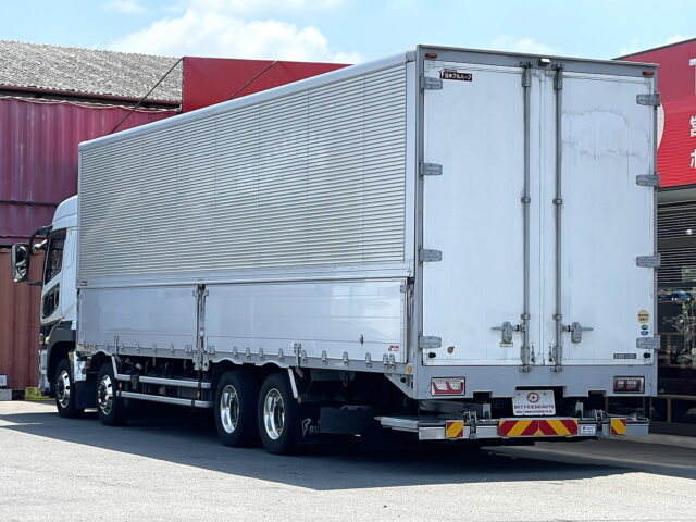 17スーパーグレート　ハイルーフ　ウィング　アルミホイール　格納ゲート　木床