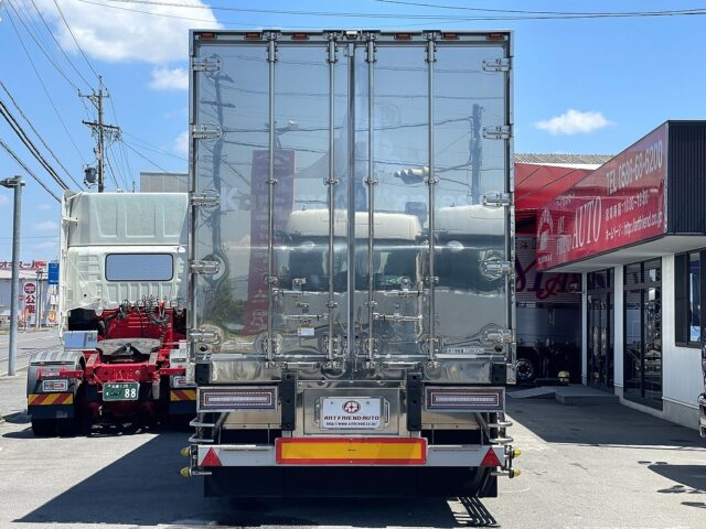 フルハーフ　トレーラー冷凍バン　サーモキング　プレジデント　３軸　リフトアクスル(中残し)