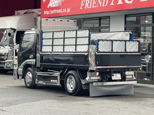 日野　デュトロ　標準幅　10尺　ダンプ　架装多数　エアー式バンパー昇降機　150馬力