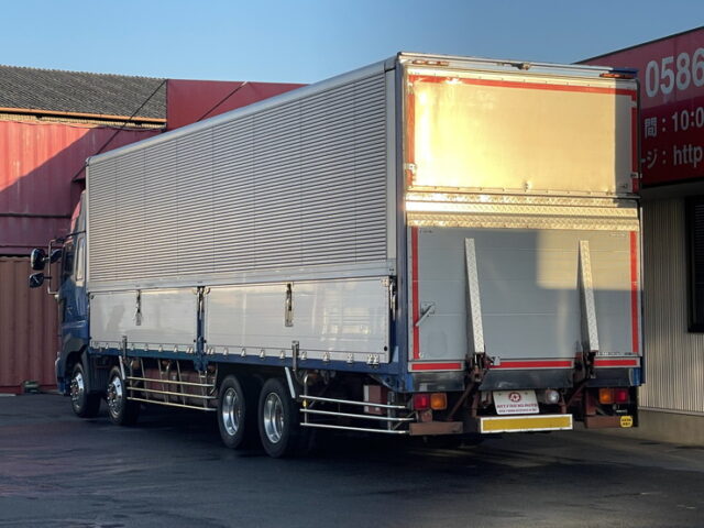 日野　プロフィア　ハイルーフ　ウィング　跳上ゲート　ステンレスサイドバンパー
