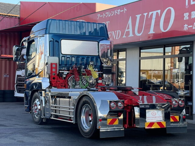 スーパーグレート　ハイルーフ　トレーラーヘッド　架装多数　ブタ鼻　7速MT
