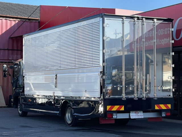 いすゞ：フォワード：増トン：冷凍ウィング：6600ボデー：エアサス：サーモキング製冷凍機