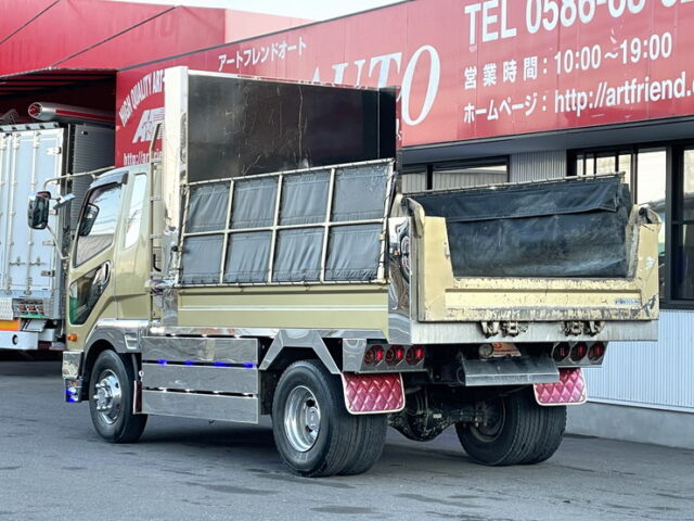 ふそう：ファイター：ダンプ：架装多数：メッキホイール：6発ターボ：240馬力