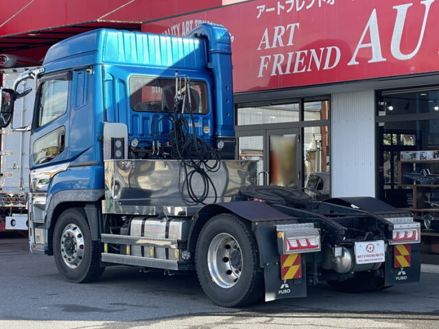 17スーパーグレート　ハイルーフ　トレーラーヘッド　第5輪荷重11.500㎏　アルミホイール