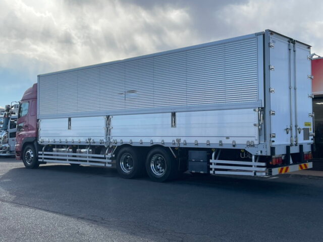 日野 プロフィア ハイルーフ アルミウィング 車検付 360馬力 アルミホイール ジョロダー4列