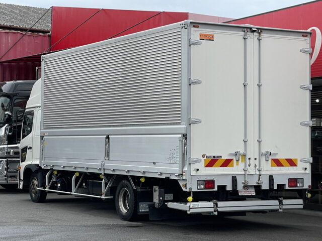 日野　17レンジャー　ハイルーフ　6200ワイド　エアサス　格納ゲート　低走行