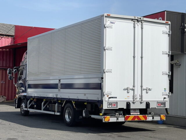 日野：17レンジャー：ハイルーフ：ウィング：6200ワイド：エアサス：格納ゲート