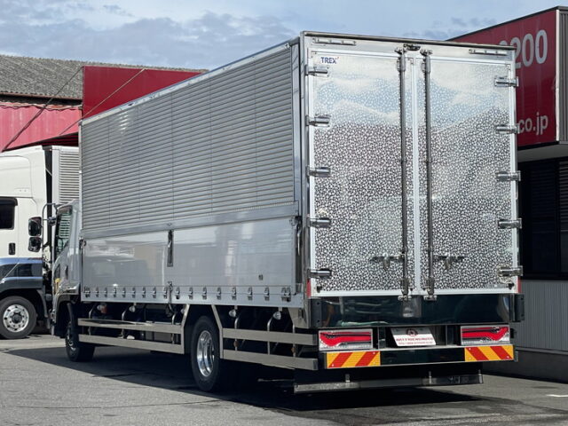 いすゞ：フォワード：増トン：ウィング：7200ボデー：ワイド：6発ターボ