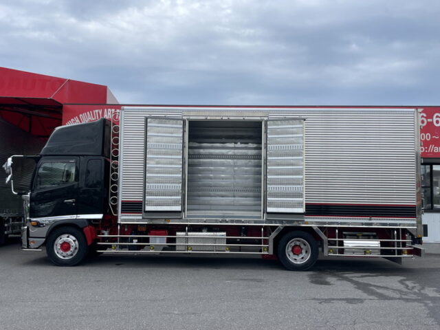 日野：17レンジャー：ハイルーフ：増トン：冷凍バン：エアサス：ジョロ4キーストン