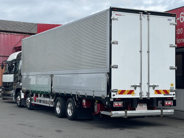 17スーパーグレート　ハイルーフ　ウィング　アルミホイール　格納ゲート付