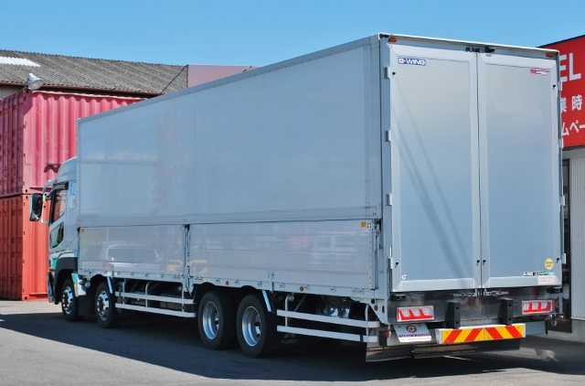 【396】三菱ふそうスーパーグレート　低床　アルミウイング　ハイルーフ　リアエアサス